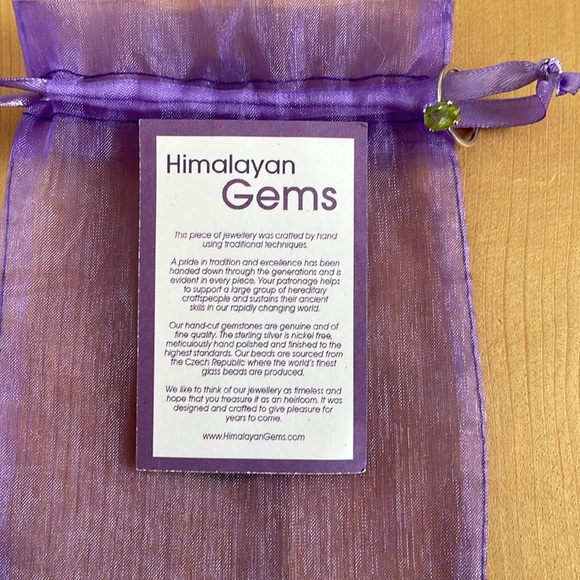 Sterling Silver Peridot ring - Picture 5 of 5